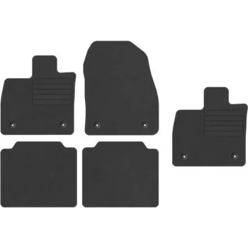 autokoberec Kobercové rohožky Edecor velurové 5 ks