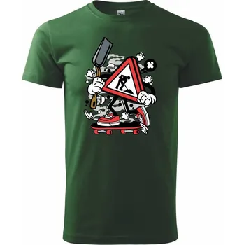 Musíme to opravit - Triko extra velké (5-8XL) - 7XL ( Lahvově zelená )