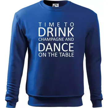 Time to drink Champagne - Mikina Essential dětská - 158 cm/12 let ( Královská modrá )