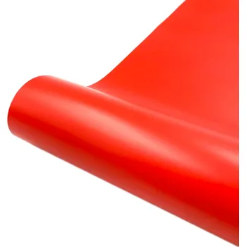 Samolepící dekorace Lepicí vinylová fólie 30 x 100 cm Matná samolepicí dekorace Snadná aplikace Ochranný film DIY úpravy nábytku a stěn červená