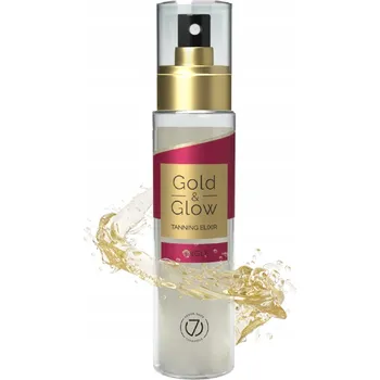 Přípravek na opalování Hřejivý olej na OPALOVÁNÍ 7Suns Gold Glow TINGLE Elixír 100 ml