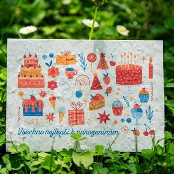 Rostoucí přání K narozeninám příroda