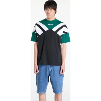 Tričko adidas Archive Cutline T-Shirt Black/ Collegiate Green M