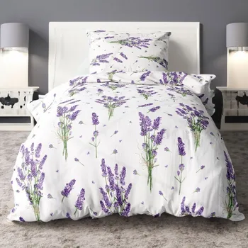 Povlečení 2dílné krepové povlečení LEVANDULE