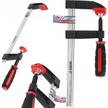 Truhlářská svěrka TRUHLÁŘSKÁ SVĚRKA TYPU F 400x100mm 2KOMPONENTNÍ RUKOJEŤ DEDRA 12A186