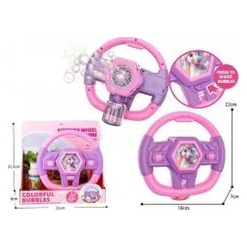 Hra na zahradu Kierownica na bańki mydlane Jednorożec