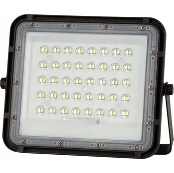 LED halogenový reflektor 6W se solárním panelem a dálkovým ovládáním, studená bílá V-TAC