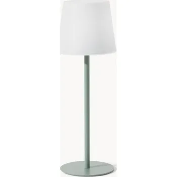 Lampička Stolní lampa s funkcí stmívání Fausta, šalvějově zelená, Ø13 V37 cm