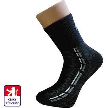 Dámské ponožky Ponožky multisport, profesní i pro volný čas 33-35 Černá