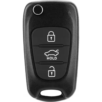 Autoklíč OBAL KLÍČE DÁLKOVÉHO OVLÁDÁNÍ PRO KIA RONDO SPORTAGE SOUL RIO
