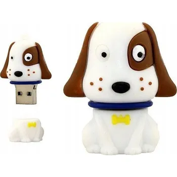 USB flash disk USB flash disk DIAWAY PIES BIAŁY WILCZUR LABRADOR ZWIERZĘ 64 GB USB 2.0 vícebarevný