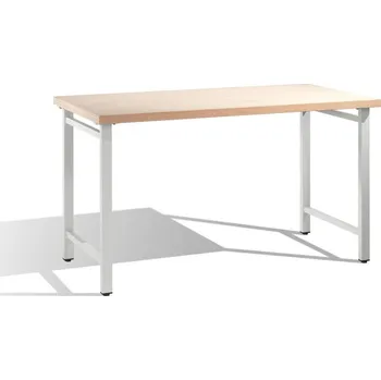 Dílenský stůl Pracovní stůl s multiplexovou deskou a ocelovým podstavcem, šířka 1500 mm