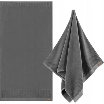 Ručník ZWOLTEX PORTO Ručník na ruce malý silný koupelnový šedý 600g 30x50cm