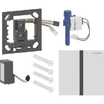 Geberit - Elektronické ovládání splachování pisoárů typ 40, síťové napájení, easy to clean, Bluetooth, matná bílá 116.227.JT.1