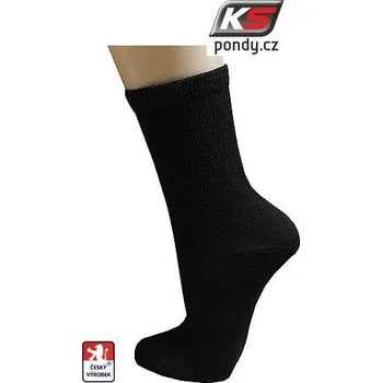 Pánské ponožky Ponožky KS-PROFI profesní, vysocefunkční POP příze 48-49 Černá