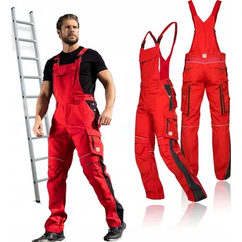 montérky Kalhoty s laclem ARDON®URBAN+ - Regular / červené odstíny / 54 / L / červená