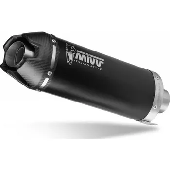 Auto-moto Výfuk kompletní 4x2x1 MIVV AK-1 H.094.LZK Černý s uhlíkovou koncovkou