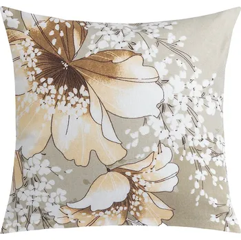 Povlak na dekorativní polštářek Bellatex Povláček flanelový Béžová,Lososová