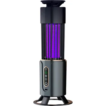 Elektrický lapač Dobíjecí USB lampa na komáry Elektrická plácačka Past na hmyz Kempingová lucerna Tichý provoz Nízká spotřeba Vnitřní Venkovní použití