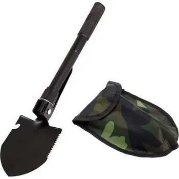 Kladivo Skládací vojenská lopata z legované oceli s pouzdrem Multifunkční nástroj pro kempování Turistická lopatka do přírody