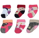 Baby ponožky froté dívčí SKFG 20-22 Mix barev