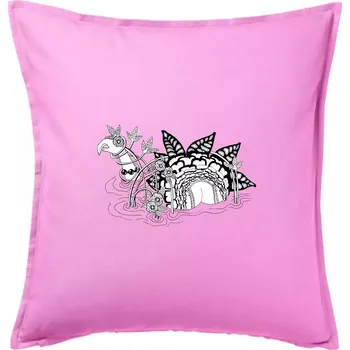 Polštář Loch ass (Pecka design) - Polštář 50x50 - 50x50 - Pouze potah ( Růžová )