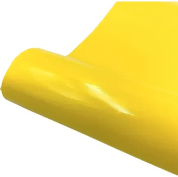 Samolepící dekorace Lepicí vinylová lesklá fólie 30 x 25 cm Samolepicí dekorační fólie DIY tvoření Lesklý povrch Řezání na plotru Ruční práce Dekorace předmětů žlutá