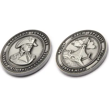 Pamětní mince Bitva u Slavkova Mohyla míru - šedá