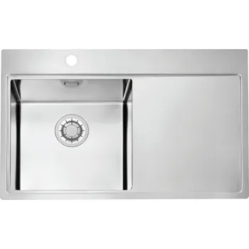 Kuchyňský dřez Kuchyňský dřez Alveus Pure 40 QC Satin, levý 1149514