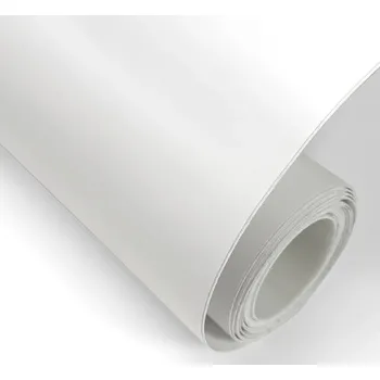 Stínítko do auta Matná bílá fólie na auto 40x150cm Samolepicí vinylová ochranná fólie pro karoserii a motorky