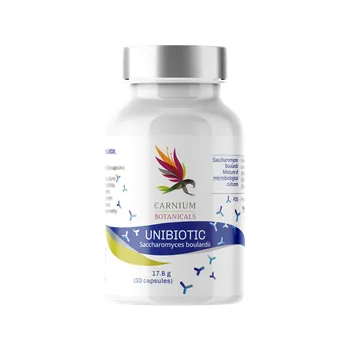 CARNIUM BOTANICALS Unibiotic Saccharomyces Boulardii 30 kapslí