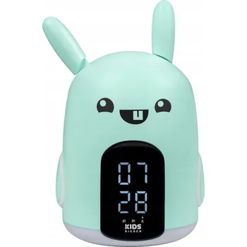 Budík RKIDSRABBIT BIGBEN Budík a Noční lampa pro děti