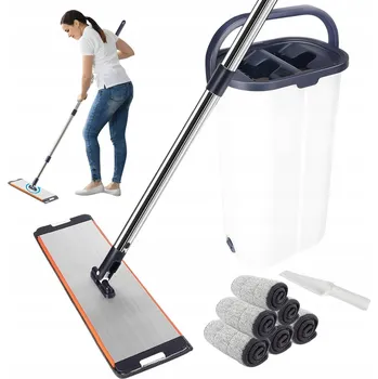 mop Kbelík a plochý mop Bedee MOP PLOCHÝ 40 cm