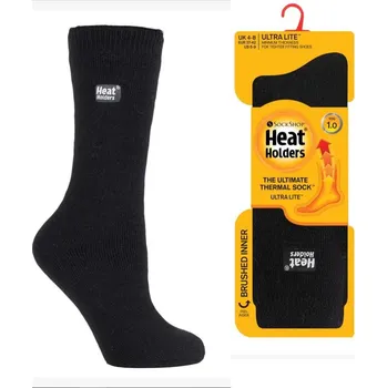 Dámské termo ponožky HEAT HOLDERS Ponožky ULTRA LITE dámské, 37-41 černé 37-41 Černá