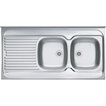 Nerezový dřez Kuchyňský dřez Alveus Classic 100 Dekor, pravý 1008991
