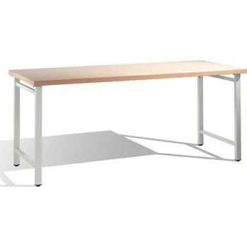 Dílenský stůl Pracovní stůl s multiplexovou deskou a ocelovým podstavcem, šířka 2000 mm