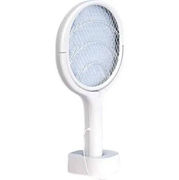 Elektrický lapač 5v1 elektrická plácačka na komáry s rychlým nabíjením Nastavitelná bateriová lampa na mouchy a štěnice Bezpečný izolovaný odpuzovač