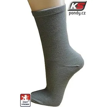 Pánské ponožky Ponožky KS-PROFI profesní, vysocefunkční POP příze 45-47 Bílá