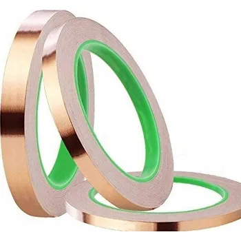 Měděná EMI stínicí páska s lepidlem 5mm 30m (3146)