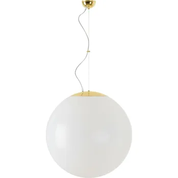 OSMONT ISI60104 ISIS L5 PM závěsné plastové svítidlo mosaz / bílá IP40 3000 K 48W LED