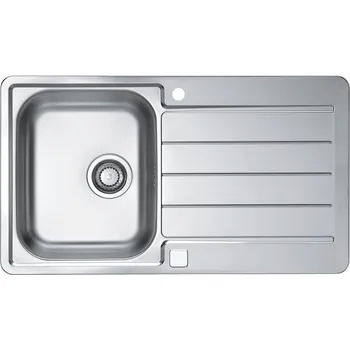Nerezový dřez Kuchyňský dřez Alveus Line Max 20 Satin, s excentrem 1144641