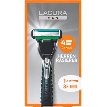 LACURA Pánský holicí strojek 4 břitý