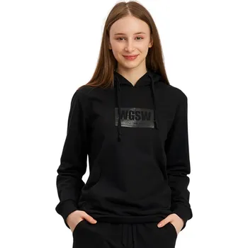 Dívčí mikina Dívčí mikina s kapucí WGSW - černá 152