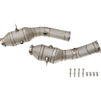 Zadní díl výfuku TurboWorks Downpipe Mercedes Benz C43 E43 E400 W205 M276 17+ CAT