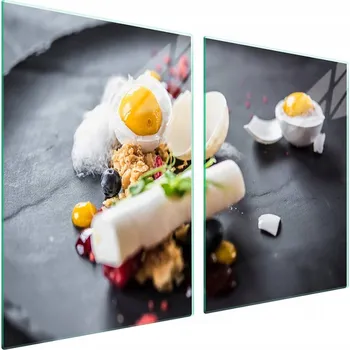 Obraz Skleněná ochranná deska na sporák 2x45x52 cm Kuchyně