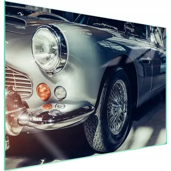 Obraz Skleněná ochranná deska na sporák 70x52 Auto