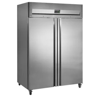 TEFCOLD RK 1420X1 Chladicí skříň plné dveře, nerez + prodloužená záruka