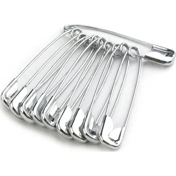 Spínací špendlíky délka 37 mm Varianta: nikl, Balení: 5 svaz.