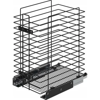 Koš na prádlo Výsuvný koš na prádlo 45 antracit tandem BLUM STARAX S-8054-A