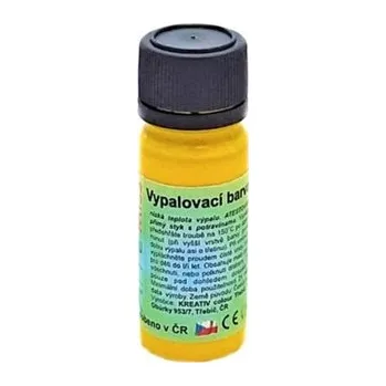 Speciální výtvarná barva Vypalovací barva 12g, oranžová